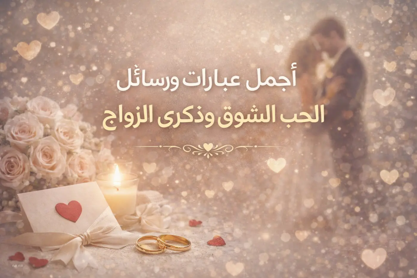 أجمل رسائل الحب والشوق وتهاني ذكرى الزواج
