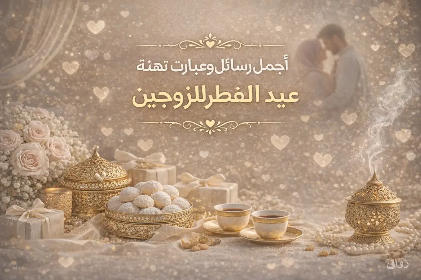 أجمل رسائل عيد الفطر للزوج والزوجة