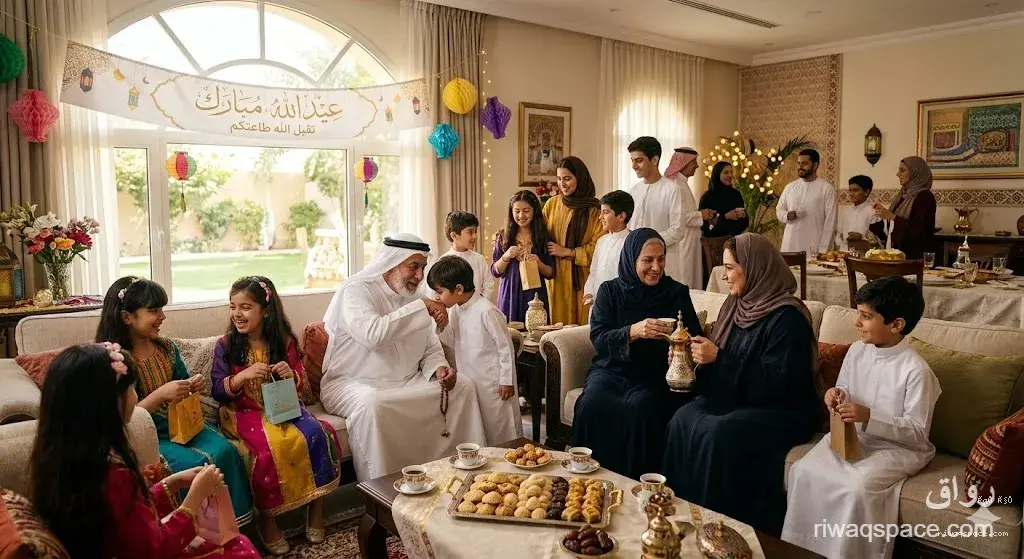 أجمل رسائل عيد الفطر للأهل والأصدقاء