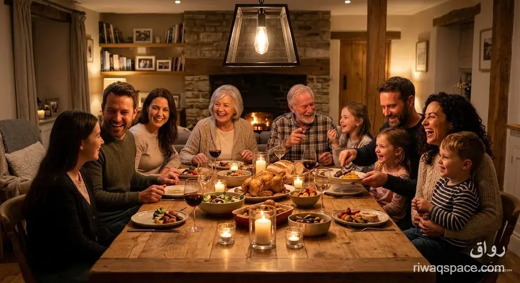 الملاذ الآمن: أجمل العبارات والخواطر الدافئة عن العائلة والروابط الأسرية