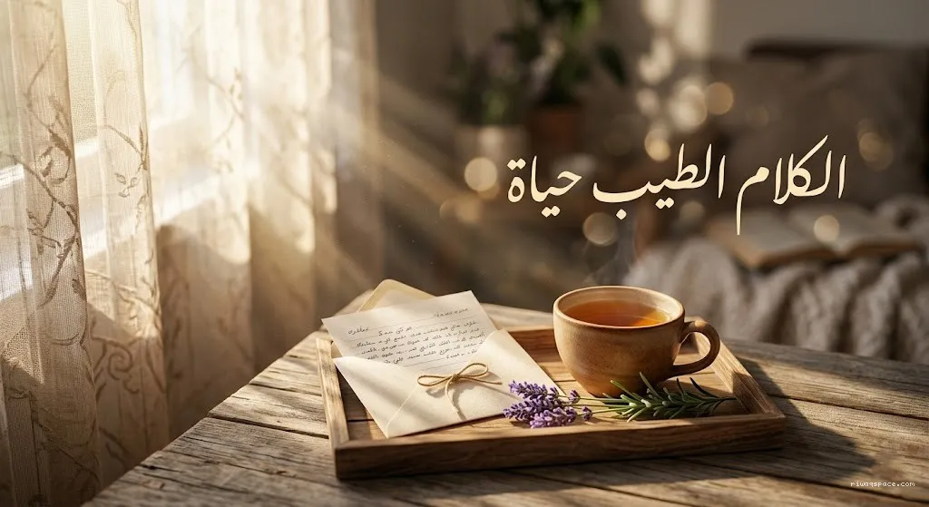 الكلمة الطيبة: كلام جميل يلامس القلب ويصنع أثراً لا يُنسى