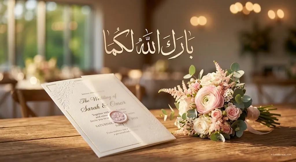 فرحة ليلة العمر: أجمل عبارات ورسائل التهنئة بالزواج للعروسين