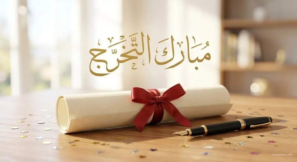 أجمل عبارات ورسائل التهنئة بالنجاح والتخرج